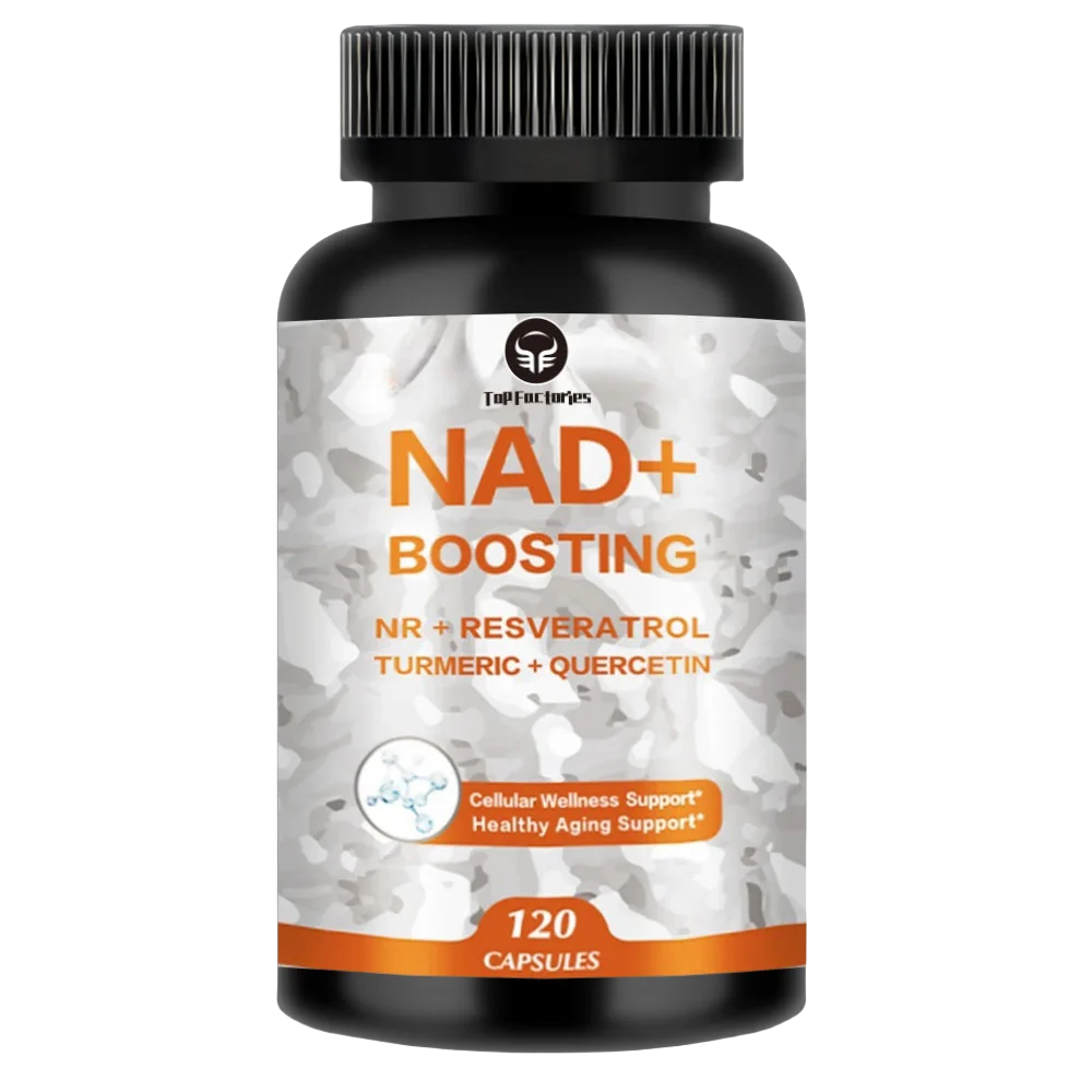 Лучшие фабрики NAD + Boosting — сотовая энергия и ремонт, здоровое старение с NR + реверatrol Куркума + запрос