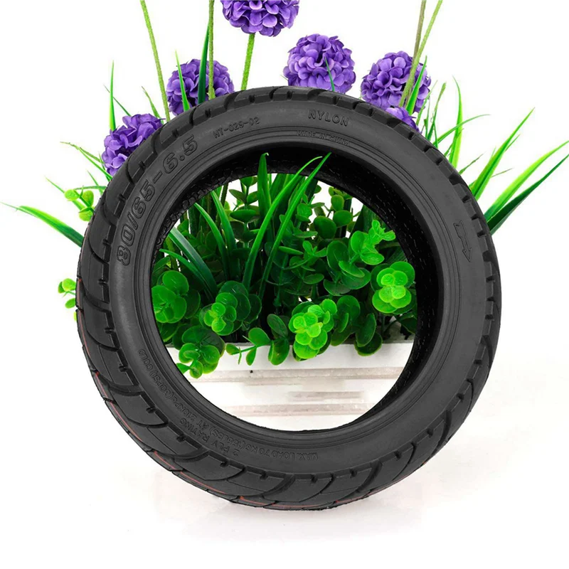 

ABHT-2Pcs 10-Inch 80/65-6.5 Highway Tire Tire For Zero 10X Electric Scooter 255X80 10X3 Tire