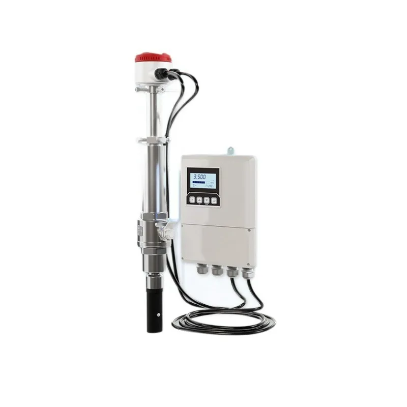 insertion electromagnetic flowmeter large diameter pipe high precision liquid flow sensor for sewage tap water