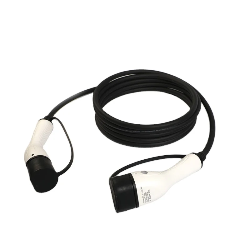 32A  3 phase Electric Vehicle Charging type 2 to type 2 cable EV Charger 5 meters cable