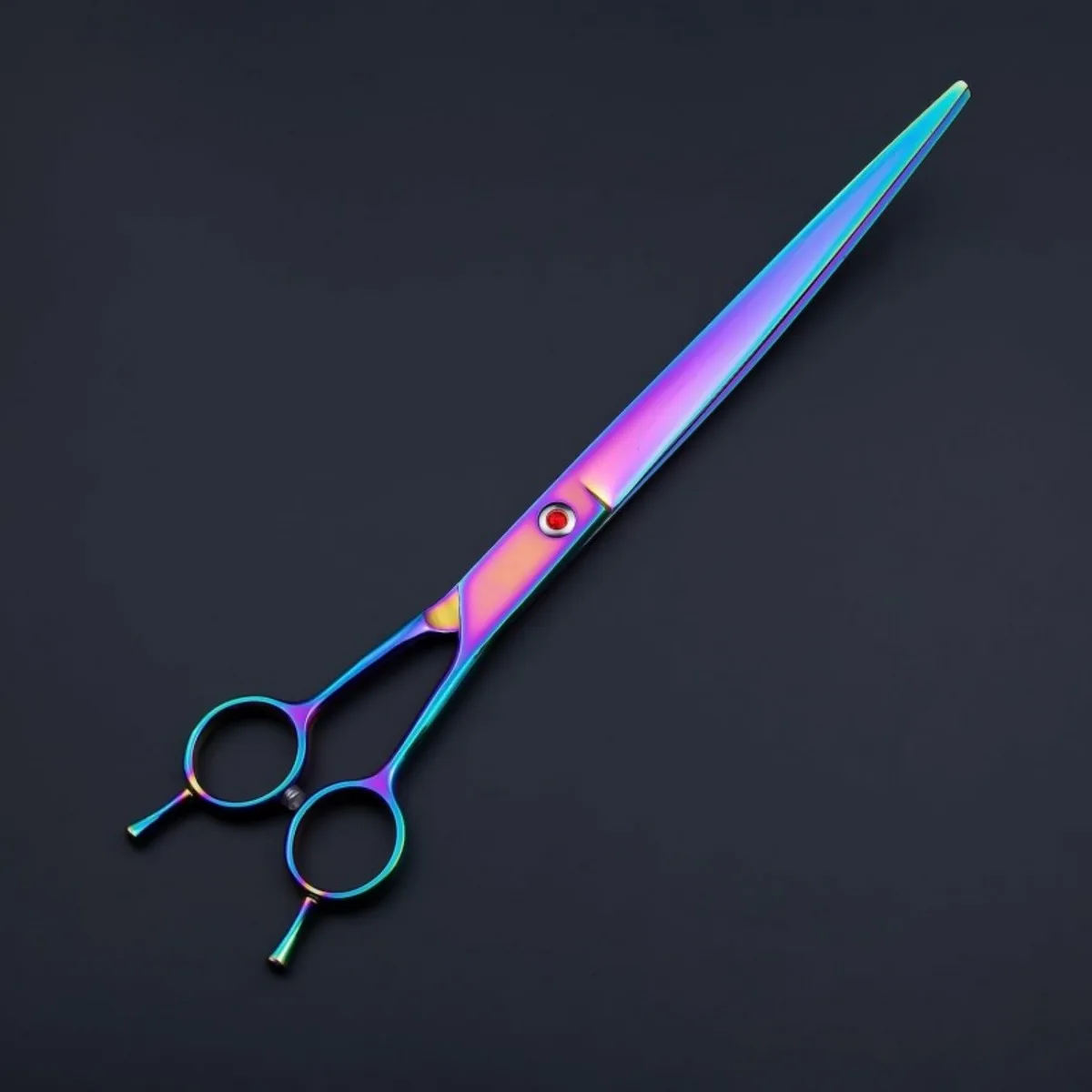 8inch Pet Grooming Scissors Double Tailed Left And Right Hands Professional  Curved Scissors Dog Cat  Trimming Cutting Shears