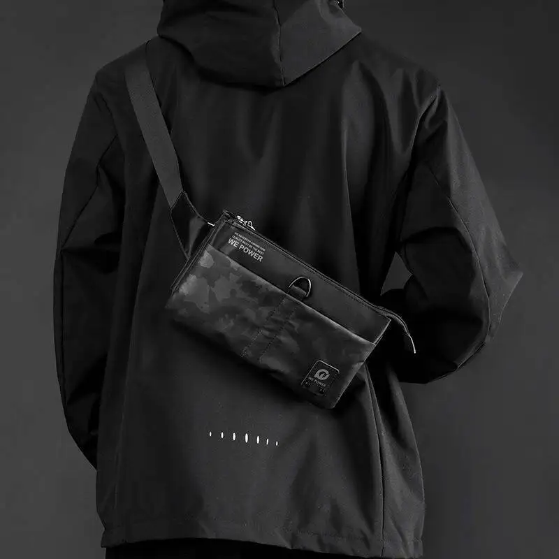 New Men's Casual Chest Crossbody Water-Resistant Ultra-Thin Fashion  bags duffle bag Outdoor Waist travel bag Bag Coin Purse