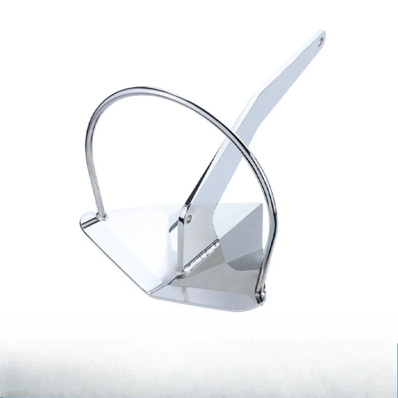 Ship anchor 316 stainless steel rainbow anchor 10kg yacht and marine hardware accessories