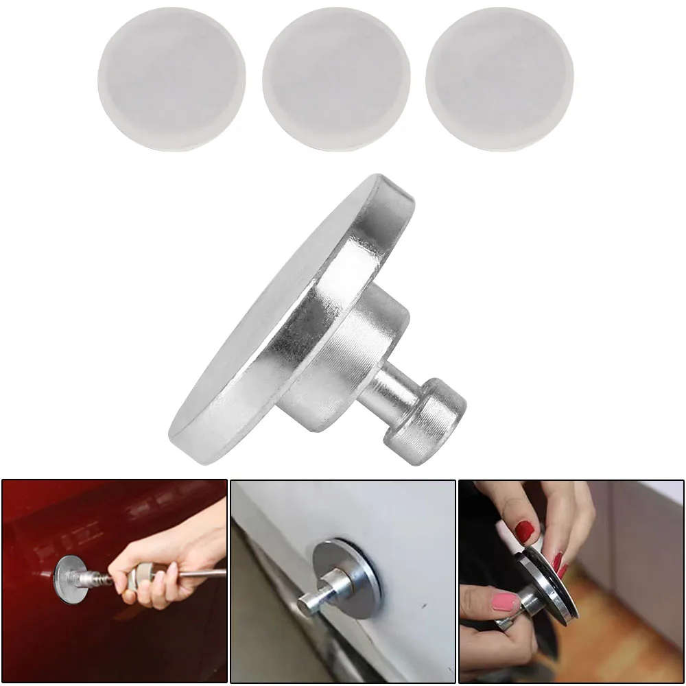 Universal Car Body dent repair Puller Suction Tabs Paintless Dent repair 5cm/7cm Tray With 3 Cold glue Glue Puller Tray