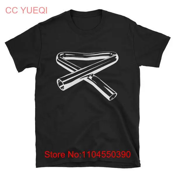 تي شيرت Tubular Bells Mike Oldfield ذو إصدار محدود كلاسيكي أسود للجنسين بأكمام طويلة أو قصيرة