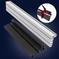 Miter Track Stopper Mulit-Slot Fence Sliding Limiter Locator - Slide Rail Aluminum Alloy Block Chute Limiter DIY Tool