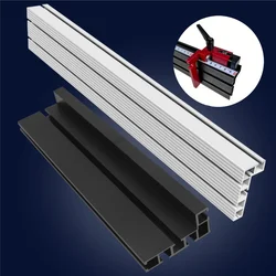 Miter Track Stopper Mulit-Slot Fence Sliding Limiter Locator - Slide Rail Aluminum Alloy Block Chute Limiter DIY Tool