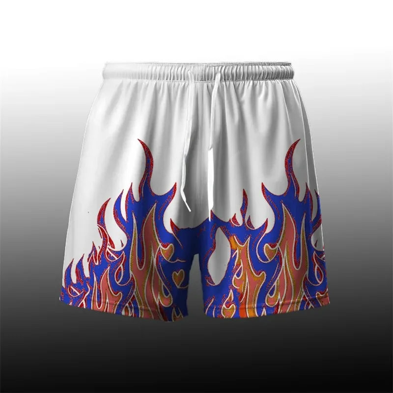 

New Summer Mesh Basketball Shorts Men's Quick Drying Breathable Loose Running Shorts Casual and Fashionable Beach Shorts Bottoms