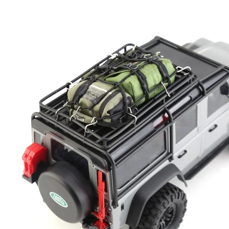 Canopy Tent Storage Bag Roof Luggage Camp Equipment Decoration for TRX4M Axial SCX24 1/18 1/24 RC Crawler Car