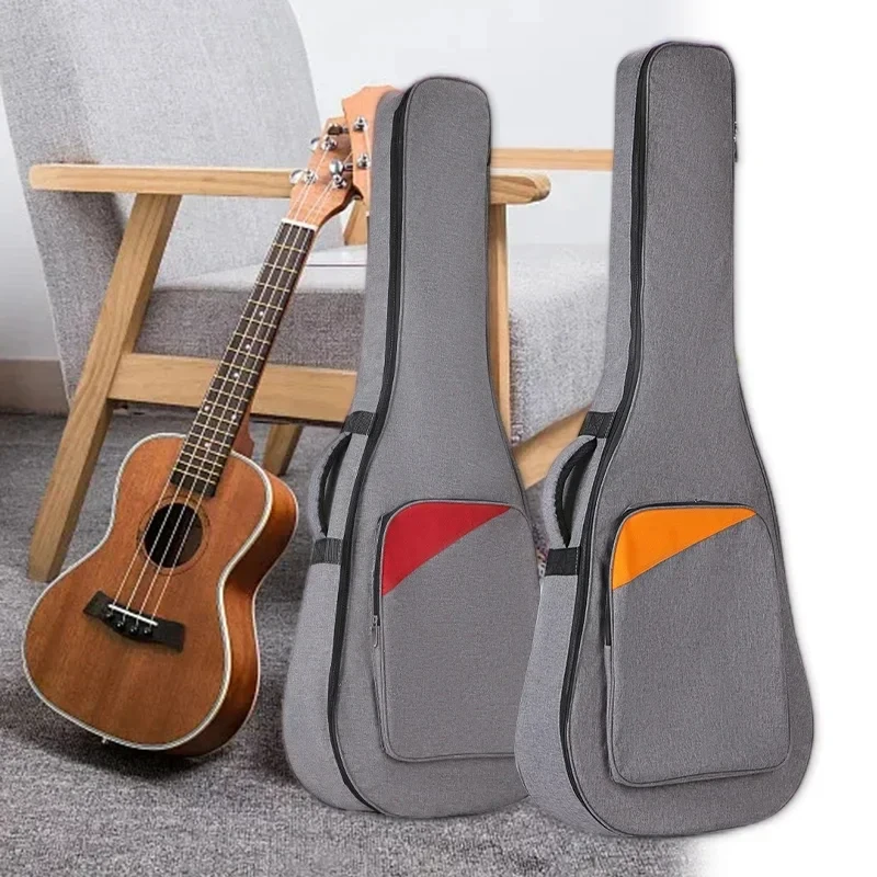 Thicken Guitar Bag Protective Storage Case Waterproof Double Straps Classic Acoustic Guitar Cove Padded Shoulder Backpack