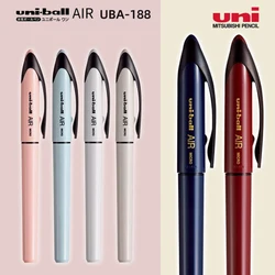 Uni Ball Air Micro Gel Rollerball Pen UBA-188 0.5/0.7MM Japanese Stationery Black Technology Straight Liquid Free Control Ink