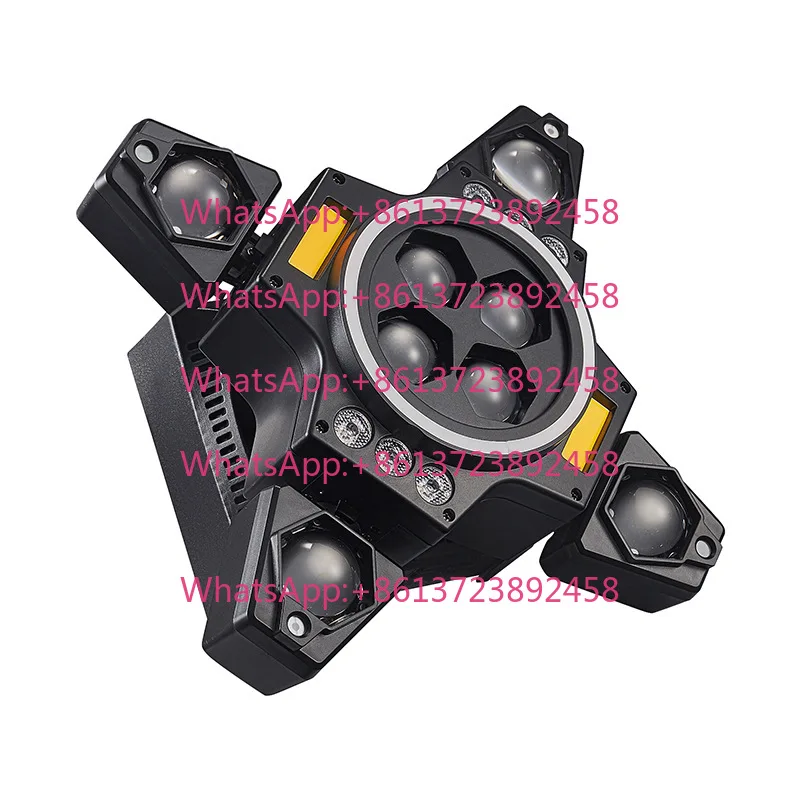 Four-Arm Bee-Eye Beam LED Light Bar Clear Atmosphere KTV Flash Whirlwind Shaking Head Light Cross-Border Light