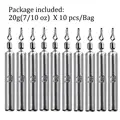10pcs 20g sinkers