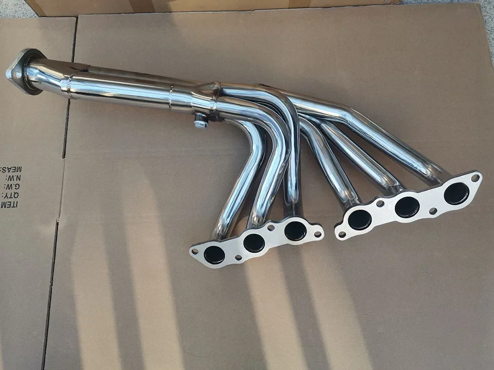 STAINLESS STEEL RACING EXHAUST MANIFOLD HEADER FOR TOYOTA SUPRA MK4 3.0L NA 2JZGE - Image 3