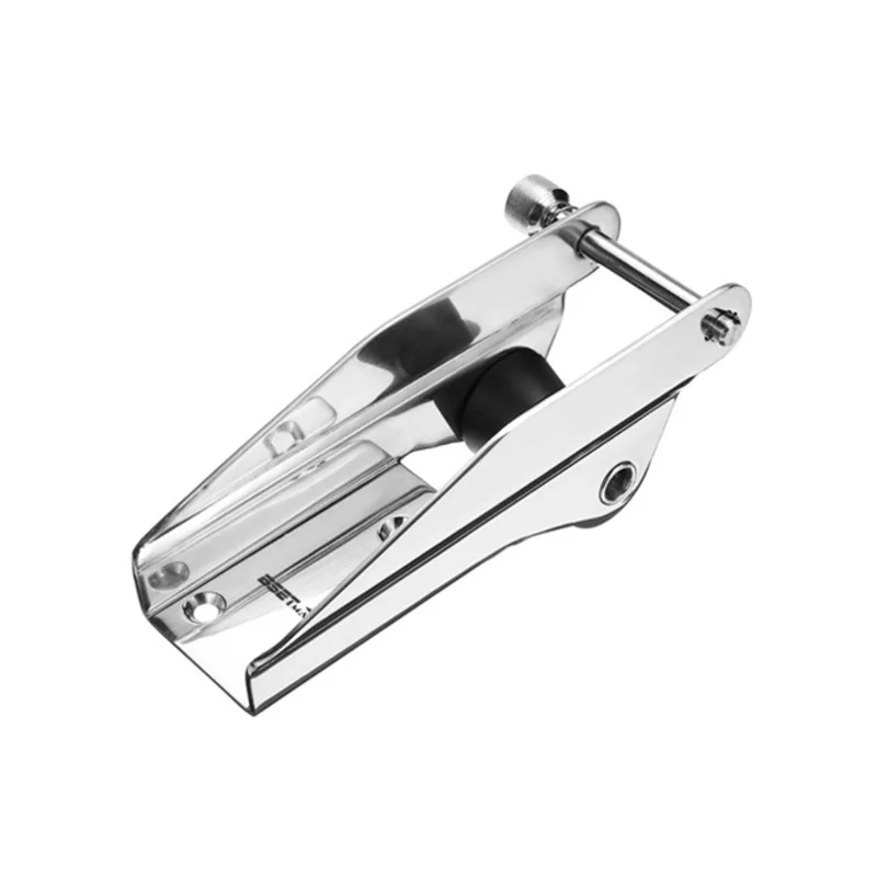 Imagem -06 - Pesado Arco Âncora Rolo Fixo Âncora Fairlead Barco Marinho Docking Rolo de Nylon Mola Carregada Pin Prevenir Aço Inoxidável 1pc 316