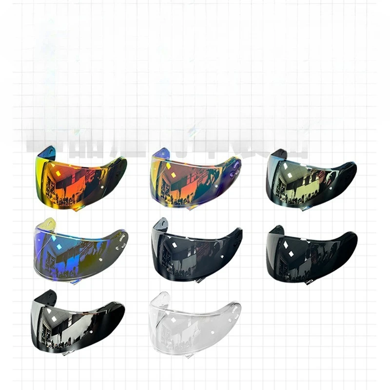 NEOTEC2 Second-generation Double Lens Peeling Helmet Day and Night Universal Electroplated Magic Lens Anti-fog Sticker