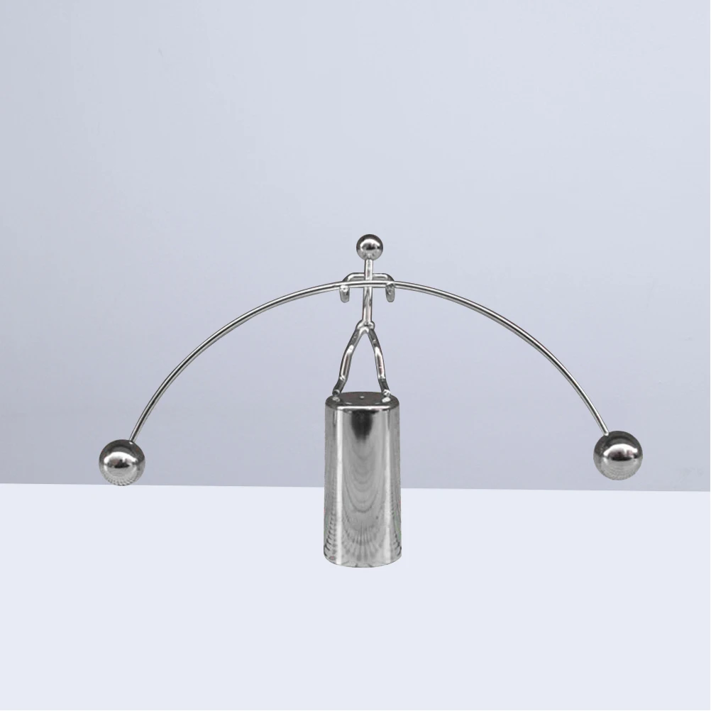 

Little Ornament Metal Stress Relief Toy Wrought Desktop Swing Lifting Weightlifting