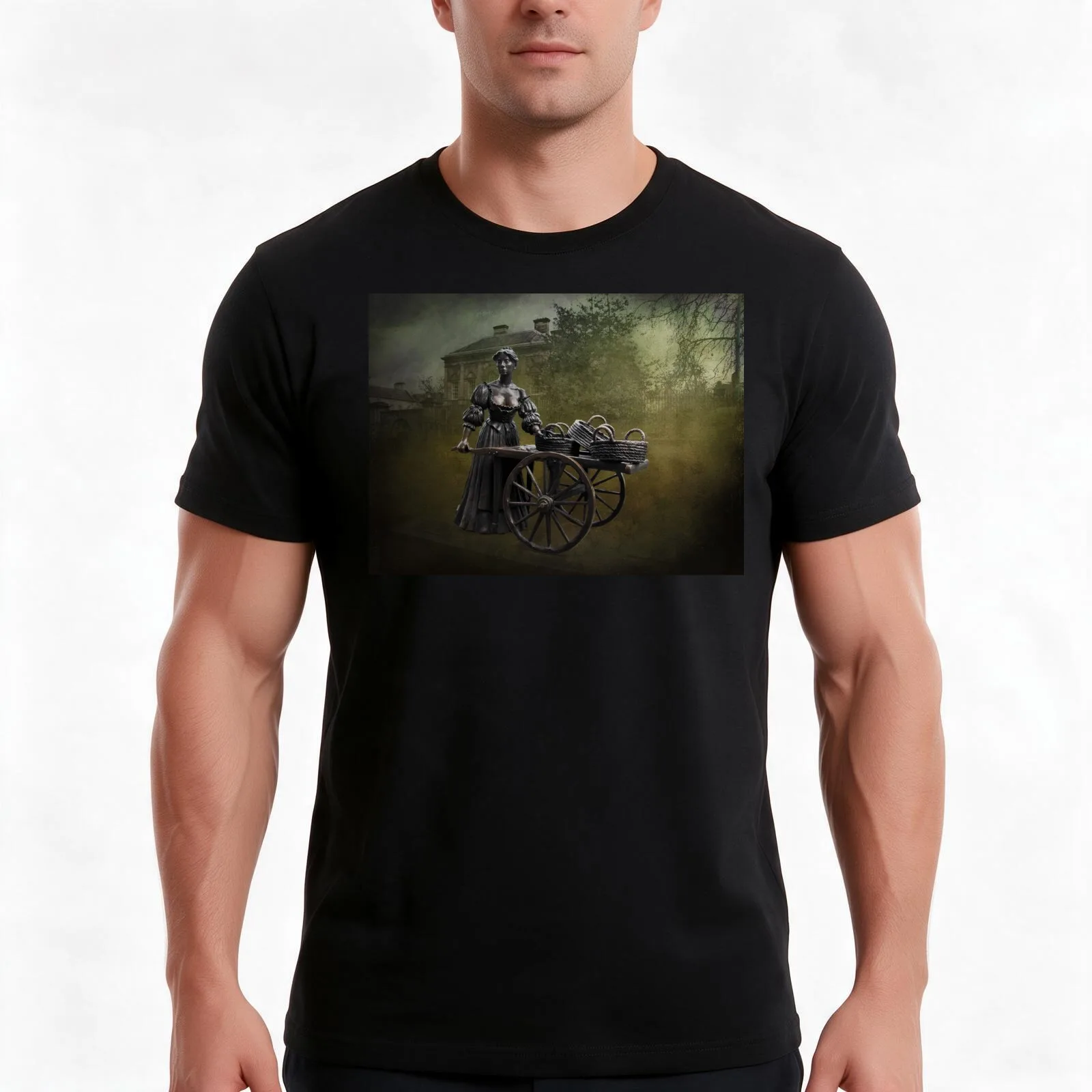 Molly Malone T-Shirt Summer Casual Cotton Tee Oversized Streetwear Tops Vintage Graphic Print Loose Fit Short Sleeve