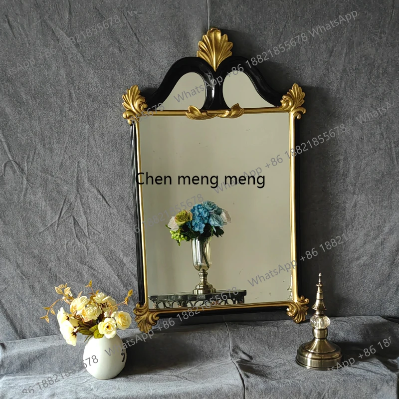 European wall decoration rectangular dresser mirror fitting mirror bathroom mirror