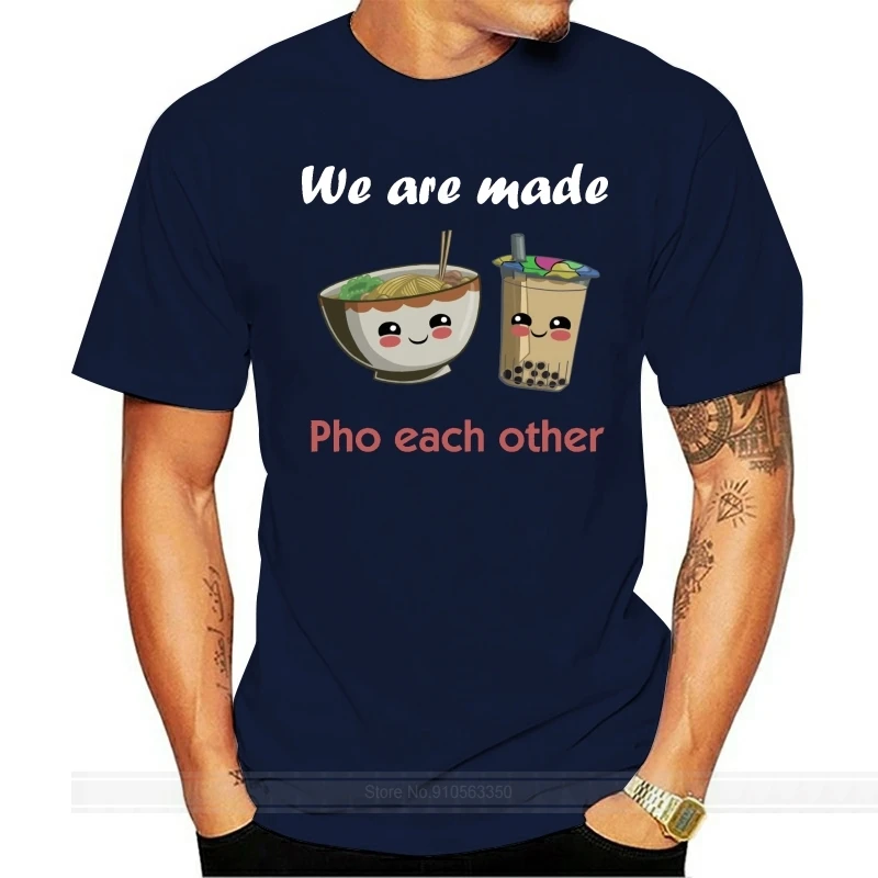 Pho Shirt Boba T-Shirt lustige vietnam esische Pho Suppe T-Shirt Kleidung Tops Hipster Mode