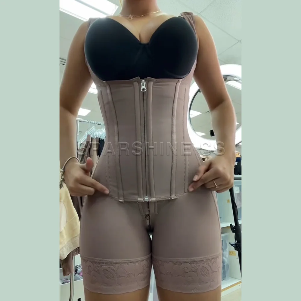 Modelliergürtel für Frauen, Körper-Shapewear, Taillentrainer, Korsett, Faja Colombianas, formend, hohe Kompression, Post-Operation, Stufe 2, BBL