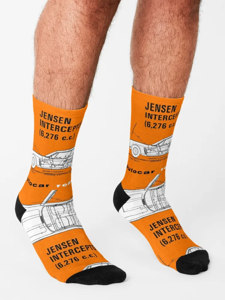 JENSEN INTERCEPTOR Socks Men'S Soccer Sock Funny Socks For Men