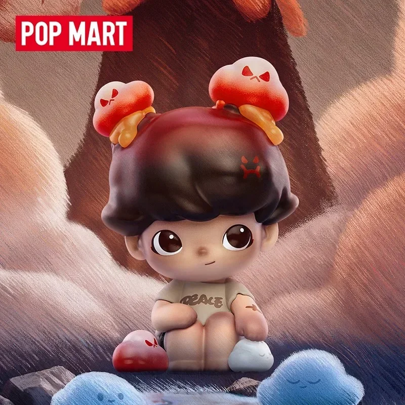 

POP MART Dimoo By Your Side Series Аниме Фигурка Угадай Сумка Орнамент Фигурки Домашний Декор Настольные Куклы Модель Подарок