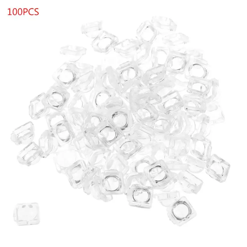 100PCS High quality Lens for 5050 LED WS2812 APA102 WS2811 SK6812 30 60 140 Degree Angle Lens