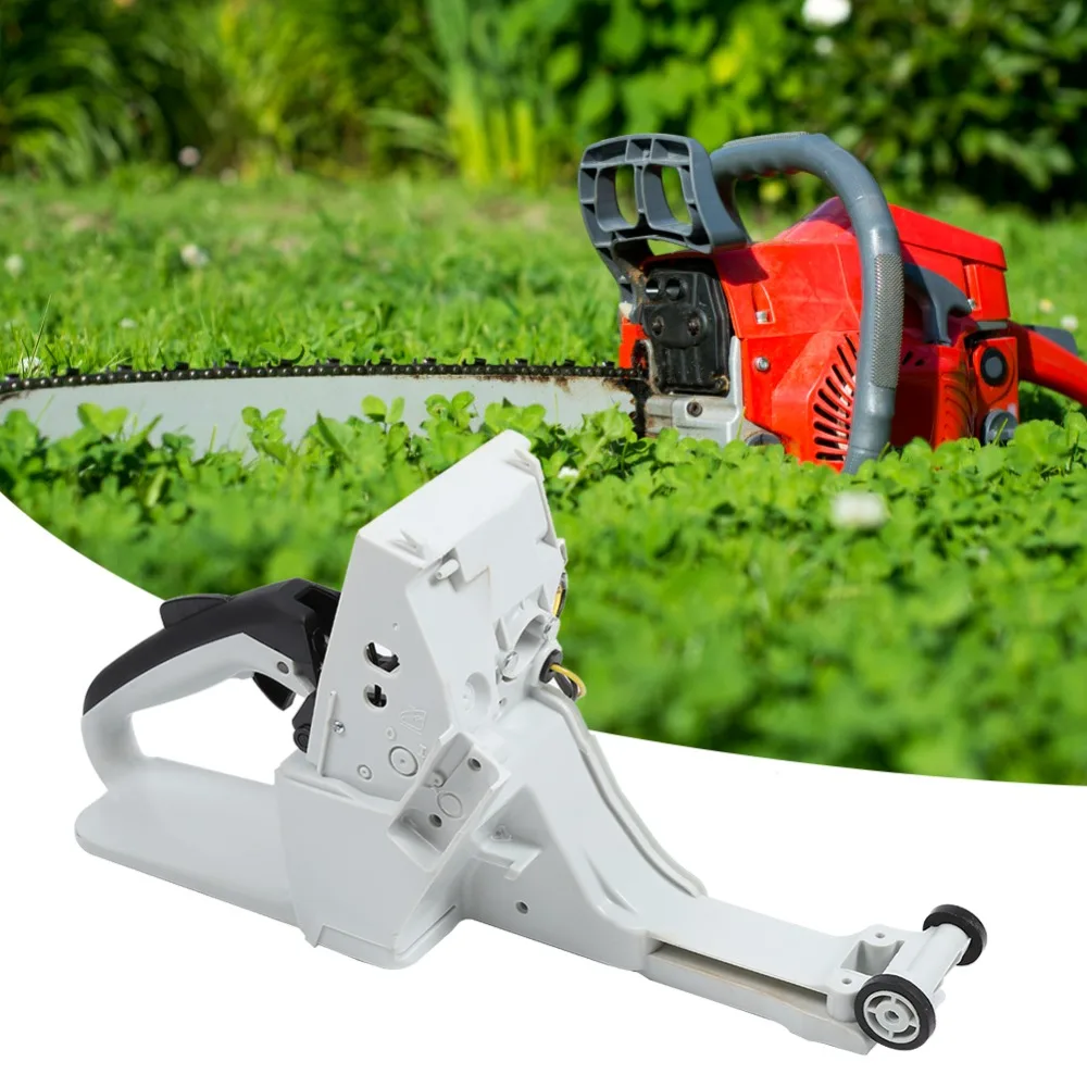 

Plastic Fuel Gas Tank Easy installation White Rear Handle Assembly Compact Housing Body for MS440 044.
