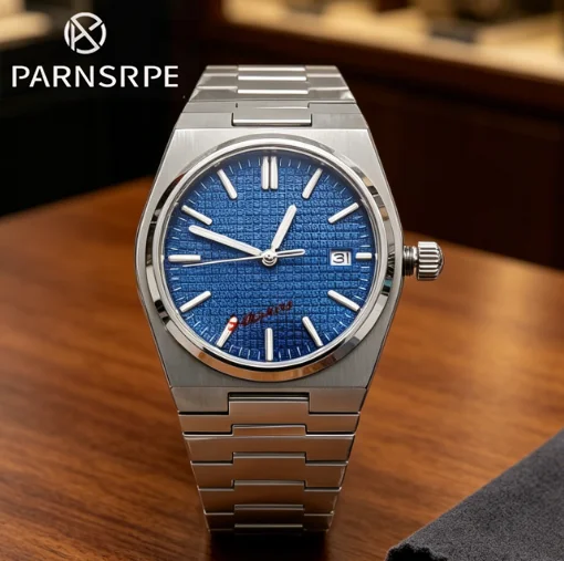 

Luxury high-end men's watches Stainless Steel NH35 automatic mechanical waterproof Luminous Sapphire mirror Date display