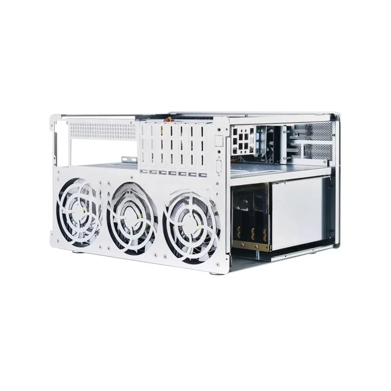 The Nas Series 12-Disk Server Hot-Swappable Chassis Supports ATX Motherboard Data Storage Industrial Control Devices