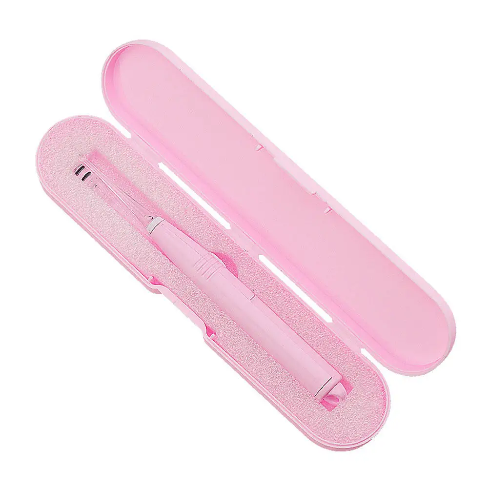 1 set 1 Set Portable Visual Ear Cleaning Tools Pink Led Light Earwax Removal Kit For Baby Toddler Ear Spoon Set Safe Scoops