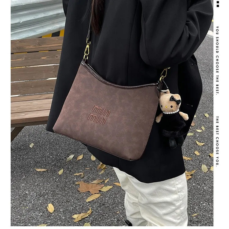 

2025 New Korean Style Tote Bag - Women's Crossbody/Underarm Shoulder Bag, Trendy & Versatile, Casual Work Handbag