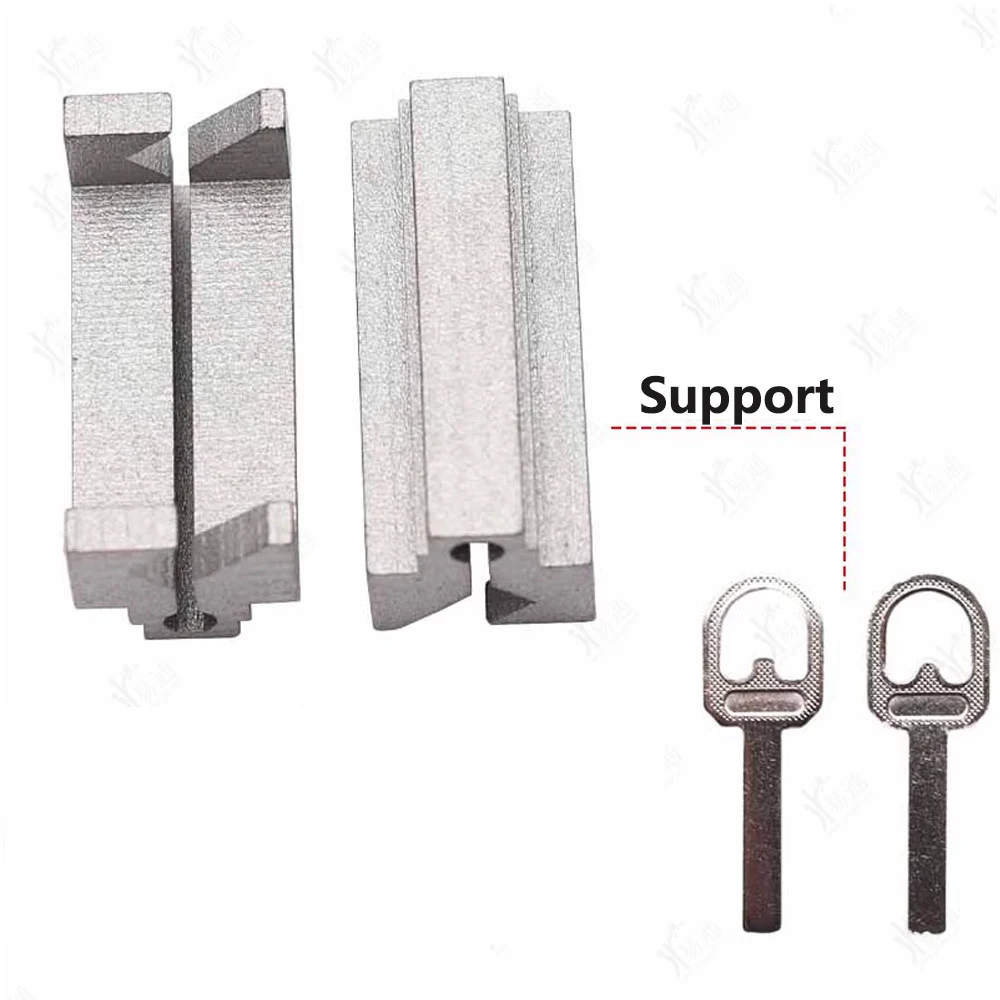 

2Pcs Key Machine Fixture Parts For Blank Key Cutting Key Duplicating Machines Spare Parts Clamp Drop Shipping