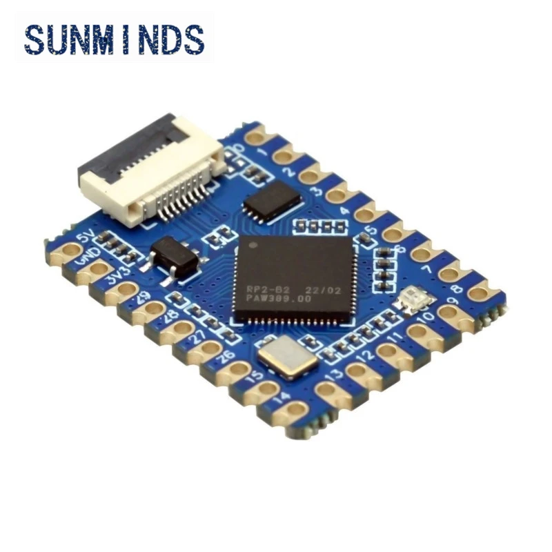 1 модуль макетной платы RP2040-Tiny RP2040 ZERO Raspberry Pi PICO USB Type C Интерфейс 264 КБ SRAM 2 МБ Flash C/C++ для Arduino