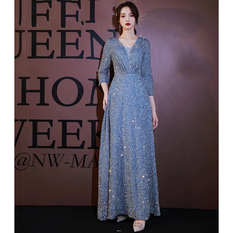 

Night Dresses for Formal Occasions Customized Prom Party Cocktail Evening Elegant Long Dress Wedding Suitable Dresses on Request