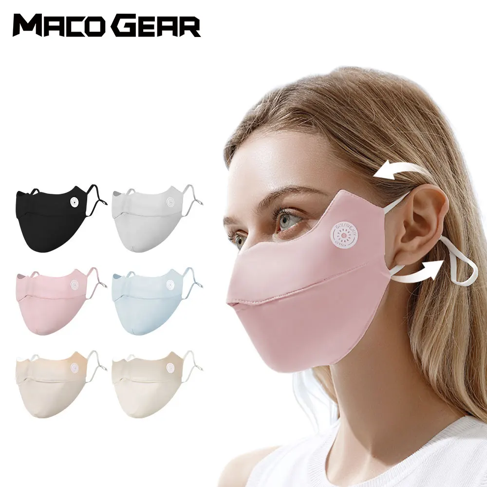 Reusable Fashion Mask Adjustable Washable Breathable Anti-UV Outdoor Travel Party Face Mask Fashion Accessories for Women Men