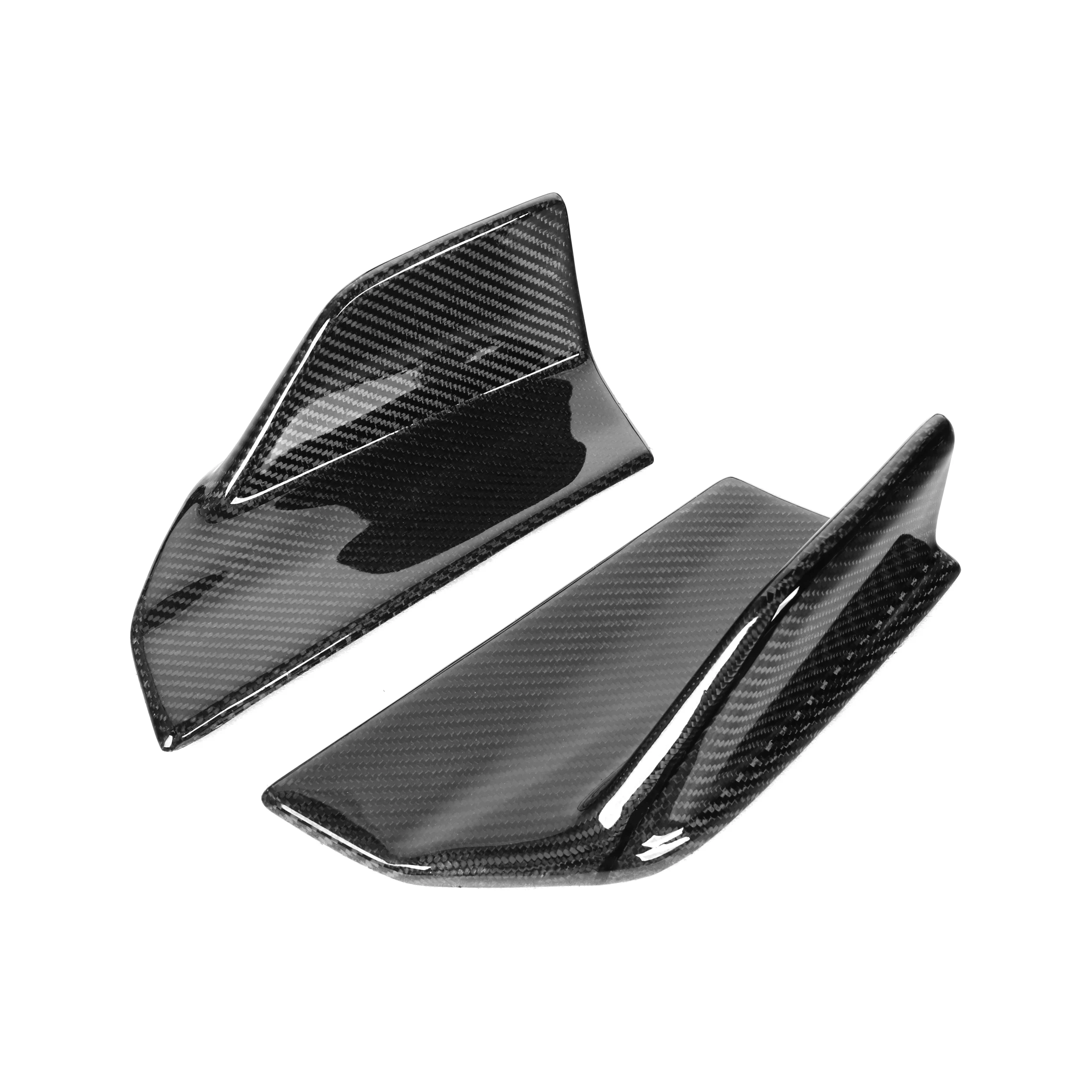 

Hot selling：Good Fitment Carbon Fiber a Style Rear Diffuser with LED Light Fit for A5 B9.5 S Line Sedan 2021+ Rear Bumper D