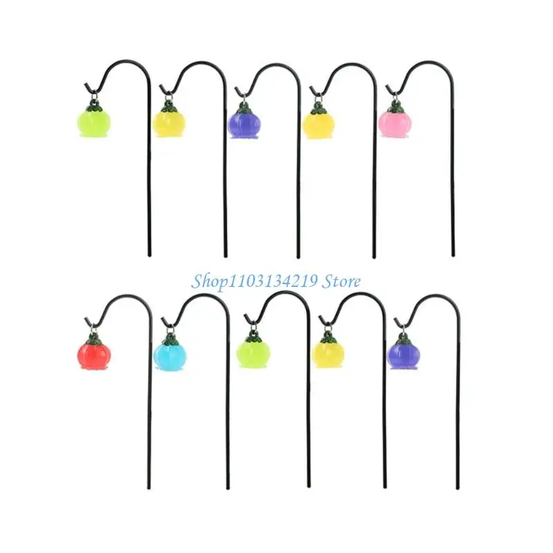 N5KC Creative Resin Lanterns Planter for Small Landscape Decoration Long Terms