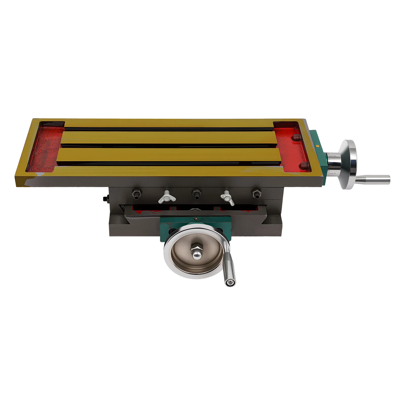    Table de fraisage à glissière transversale 27 cm x 12,5 cm, table de travail pour fraisage de précision et table de support pour atelier de fraisage