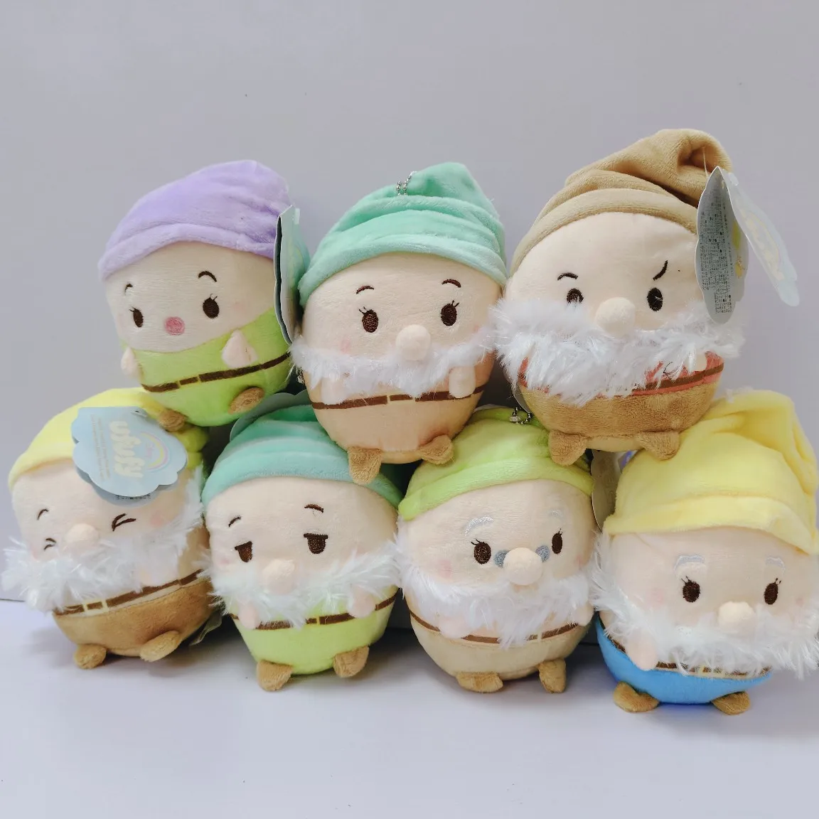 

8 шт./компл., 10 см, мягкая игрушка, облако, Белоснежка, маленькие гномы, подвеска для ароматерапии, плюшевая игрушка, подушка, подарок на день рождения, Рождество