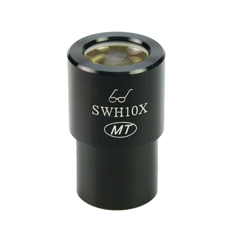 10X Ultra Wide Angle High Eye Point Eyepieces Lens Stereo Microscope Metal Wide Field SWH10X 30mm Mounting Size