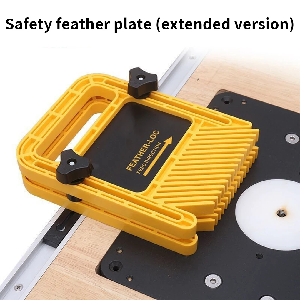 

Multi-purpose Feather Loc Board Double Featherboards Miter Gauge Slot Woodworking Tools for Engraving Machine Circular Saw Table