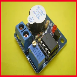 12V Battery, Sound and Light Alarm Anti over Discharge  Board, Low Voltage/Undervoltage Protection Module