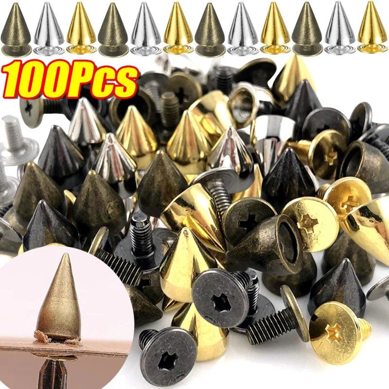 10-100Pcs Punk Meta…