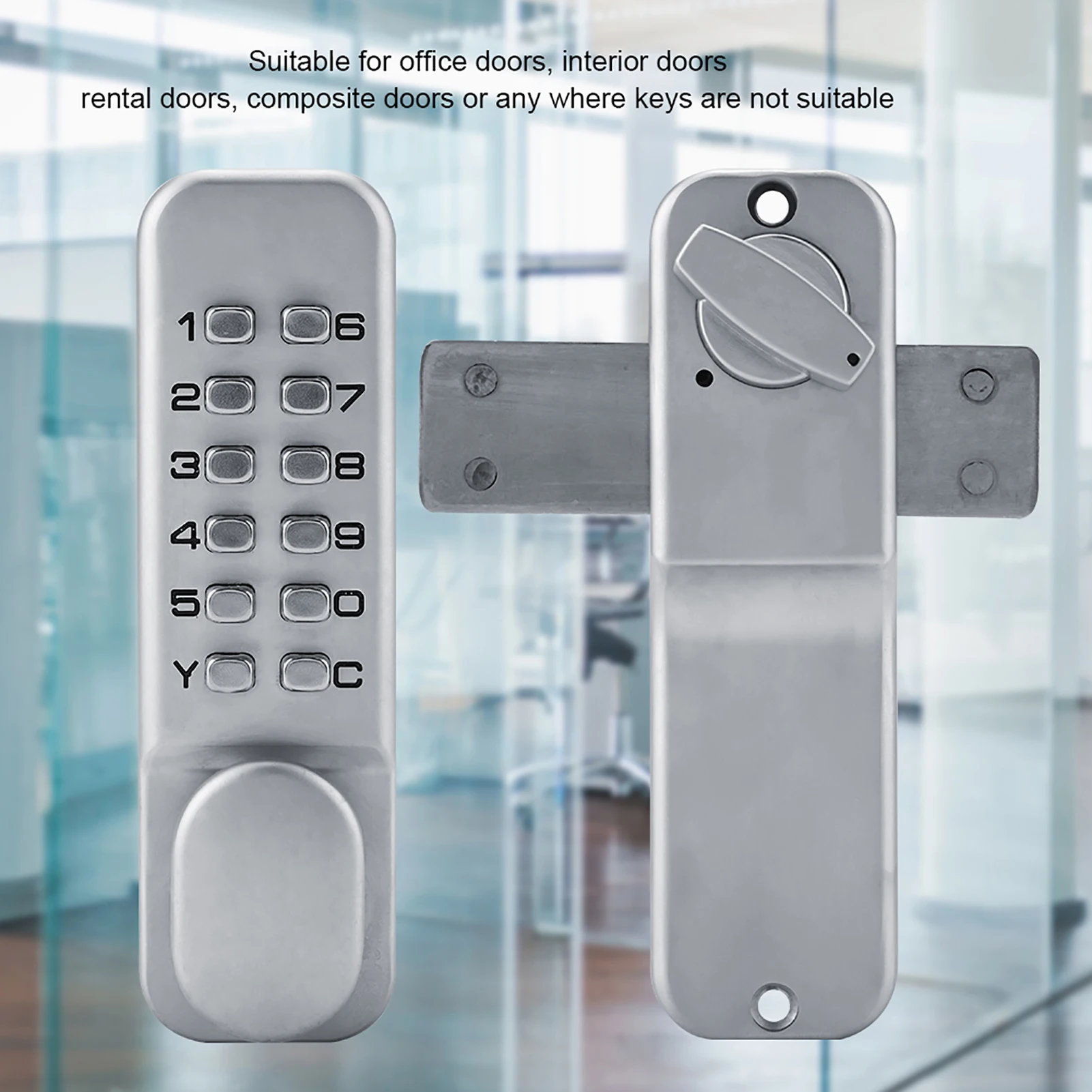 

1 - 11 Digit Combination Cam Door Zinc Alloy Convenient Password Security Coded Lock Lock Coded Lock Door Coded Lock