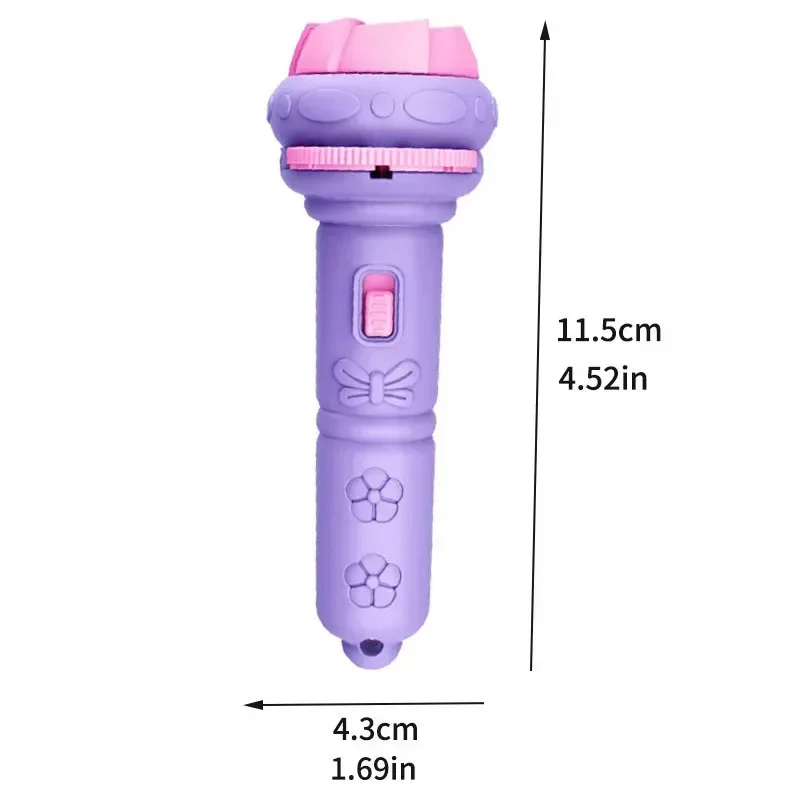 Flashlight Projector Torch Lamp Toy Cute Cartoon Creativity Toy Torch Lamp Flashlight Projector Toy Baby Sleeping Story Book