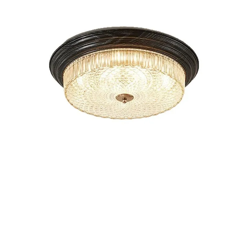 

American retro bedroom ceiling light, high-end restaurant, antique style eye protection, second study light