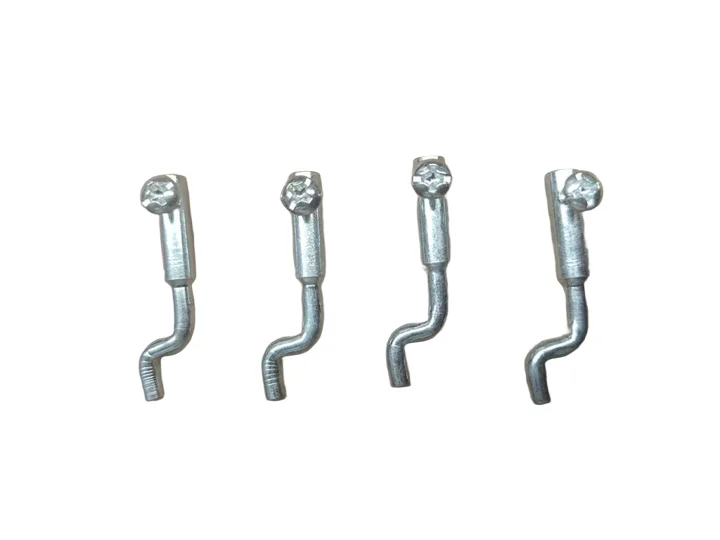 1/4pcs Z-style Cable End Fixing Dog Leg Z Cable End For Lawn Mowers Easily Fits 2mm Cables Garden Power Tool Accessories