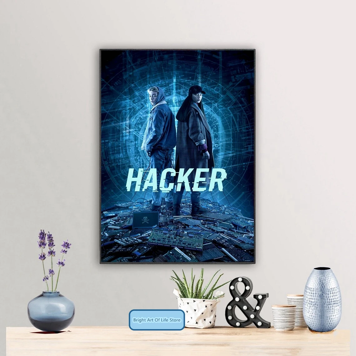 Hacker Movie Poster Home Decoration Wall Painting (No Frame)